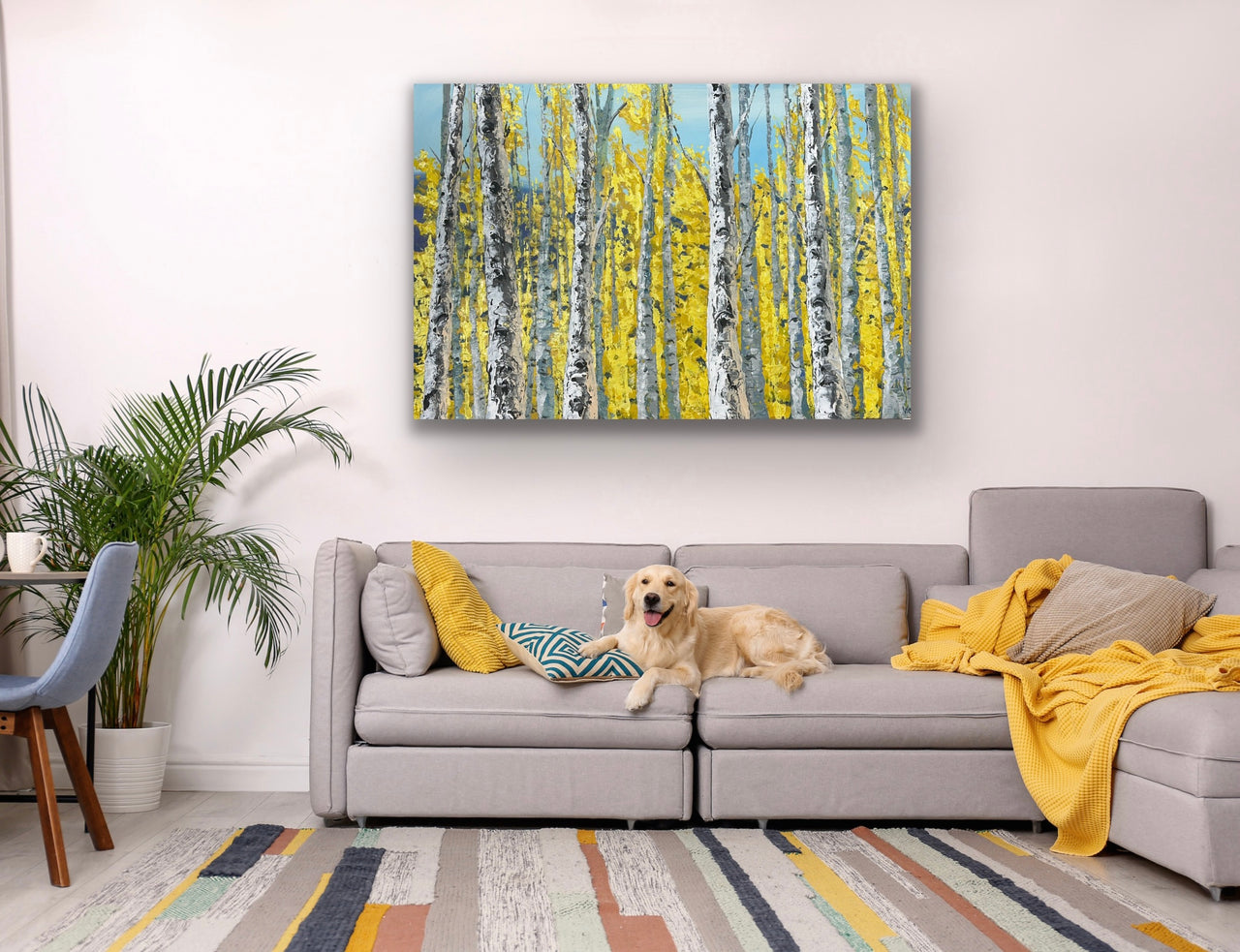 "Golden Dreamscape" - Original Artwork