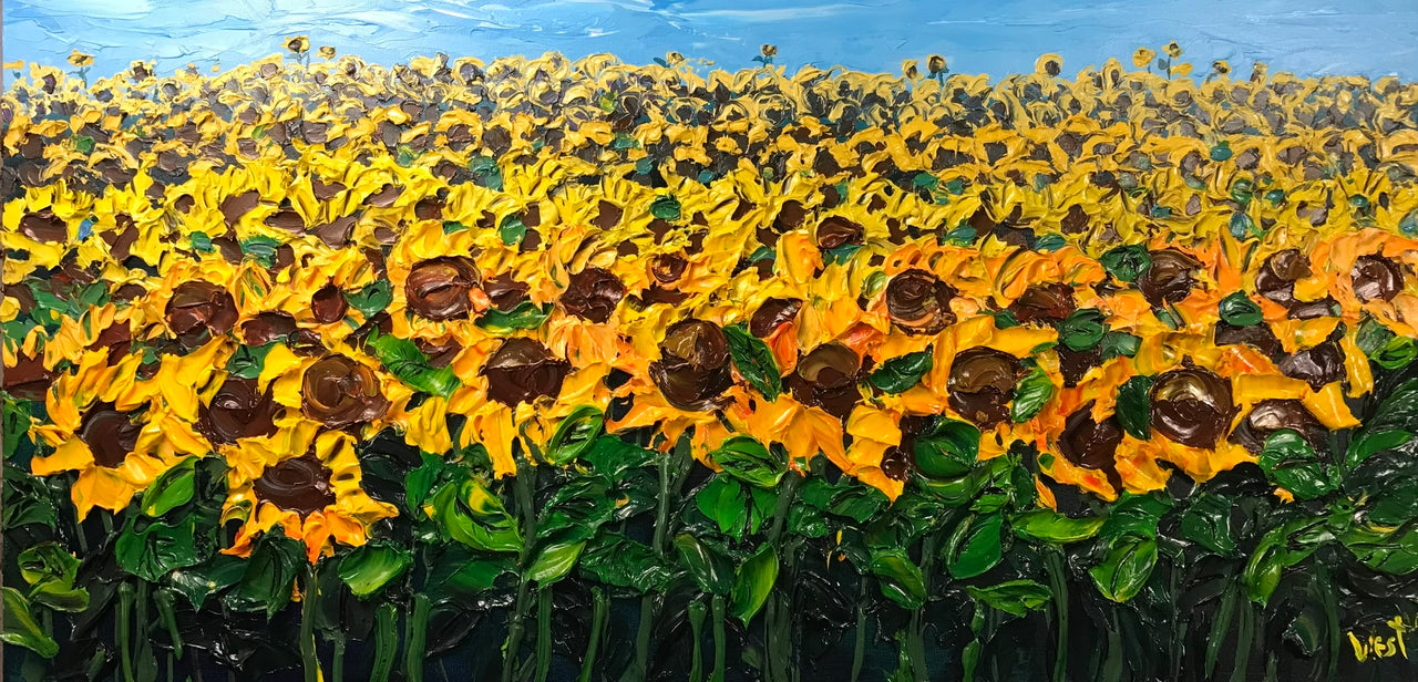 "Horizon in Bloom" - Original Artwork