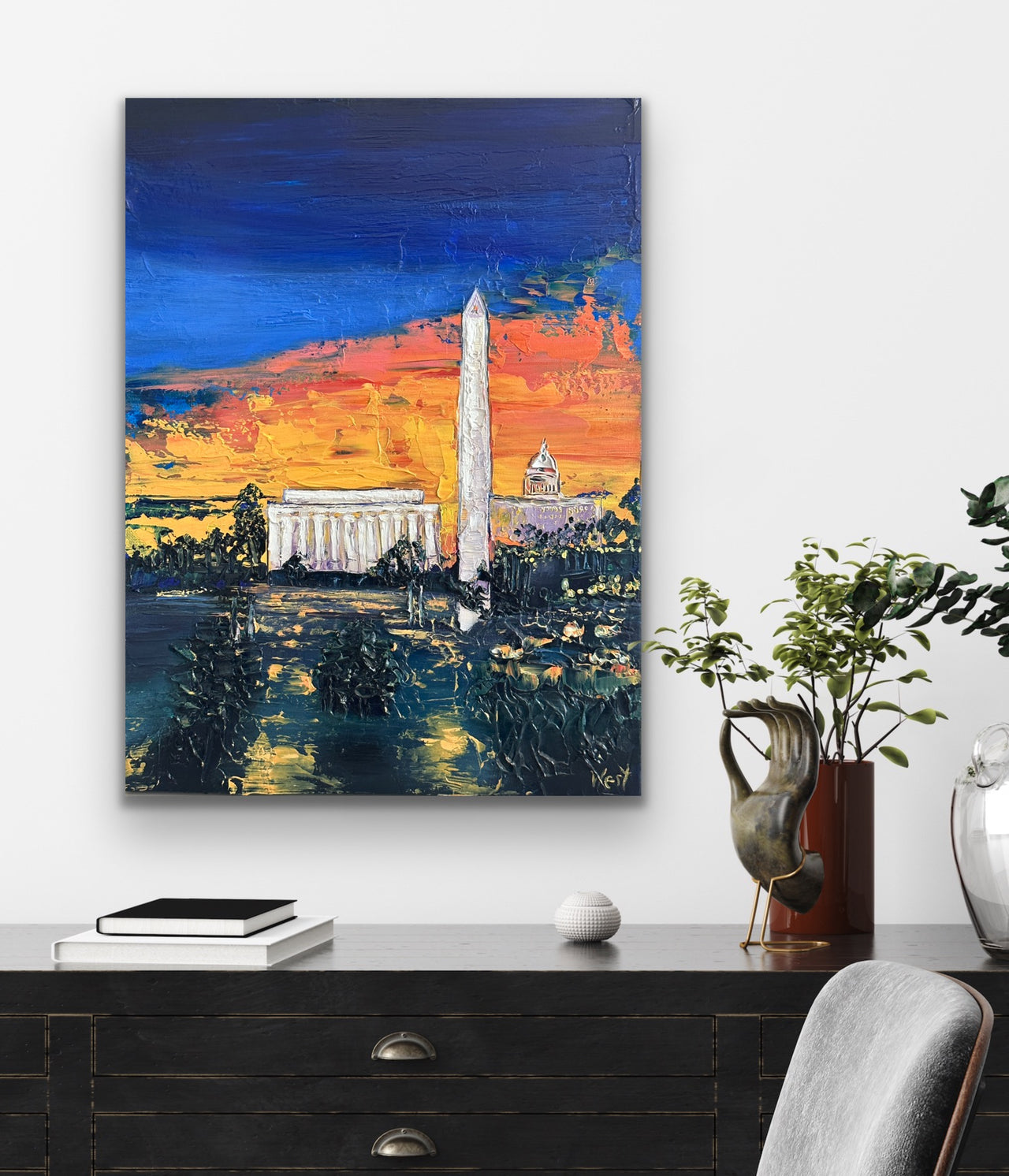 "Monumental Glow" - Original Artwork