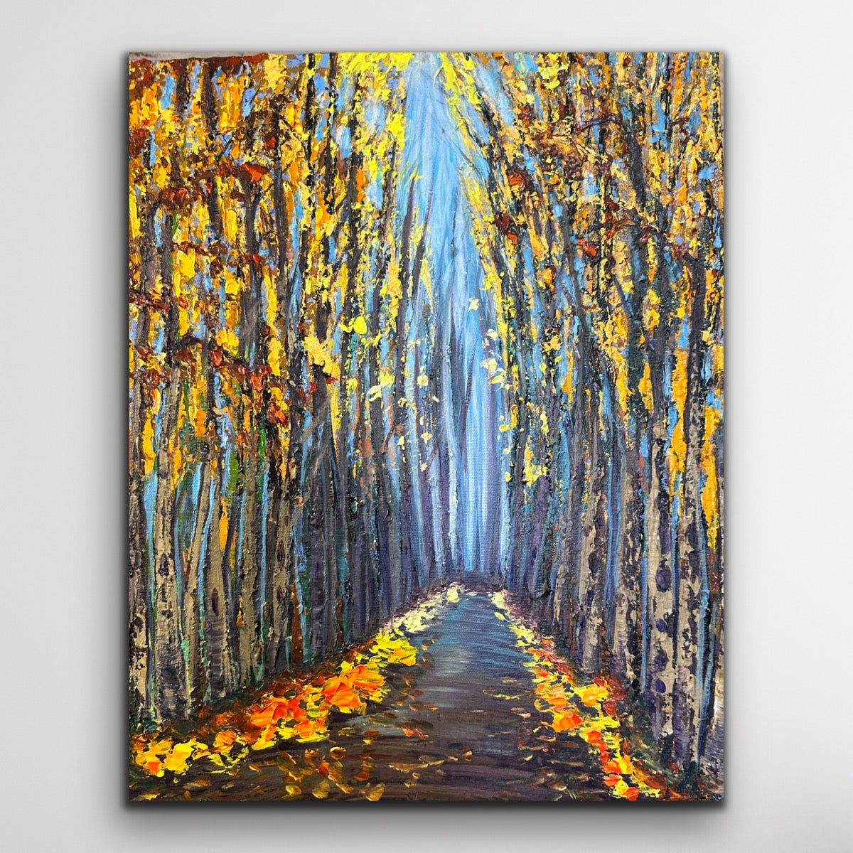 "Autumn's Pathway" - Original