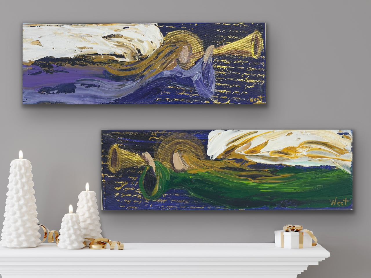 “Divine Tidings" - (Set of 2)