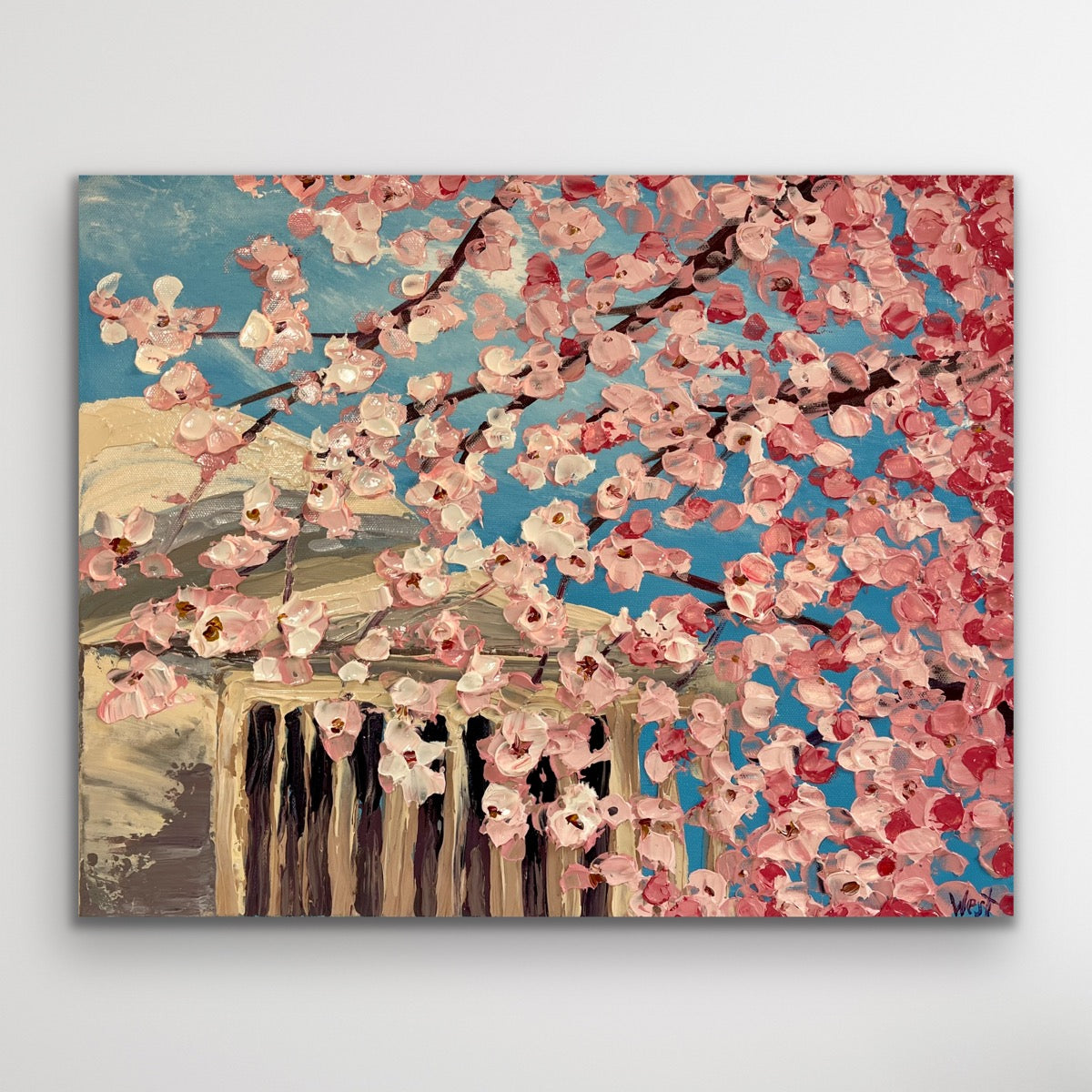 "Memorial Blossoms" - Artwork