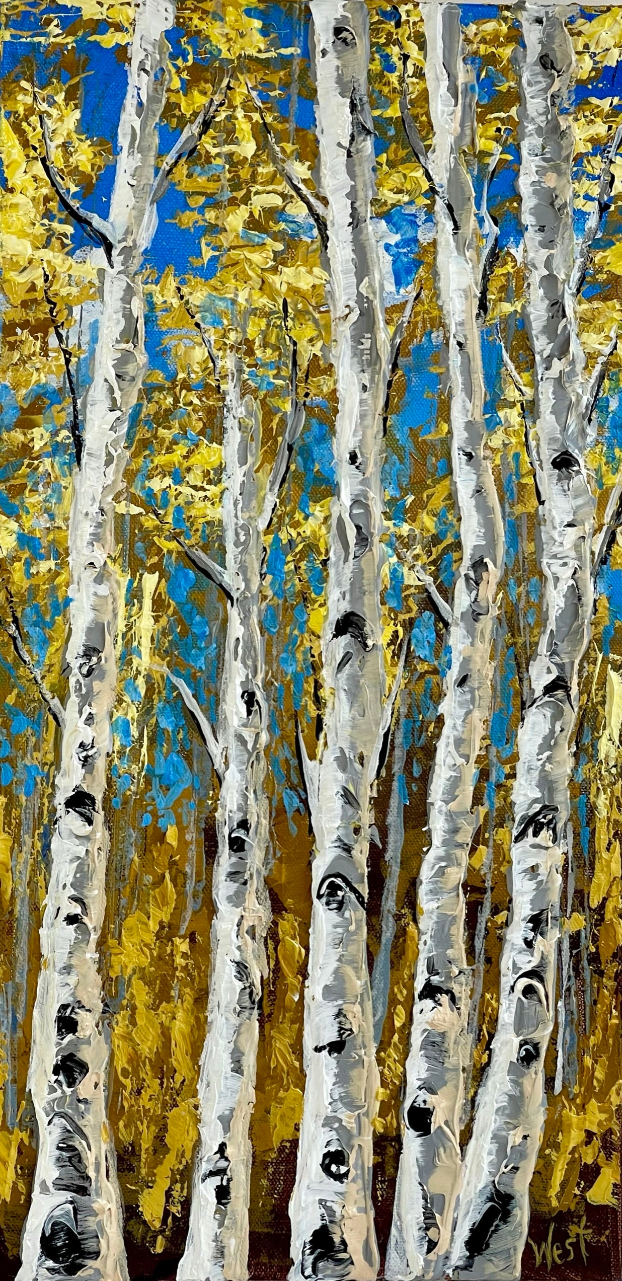 "Peaceful Woodland" - Original Artwork