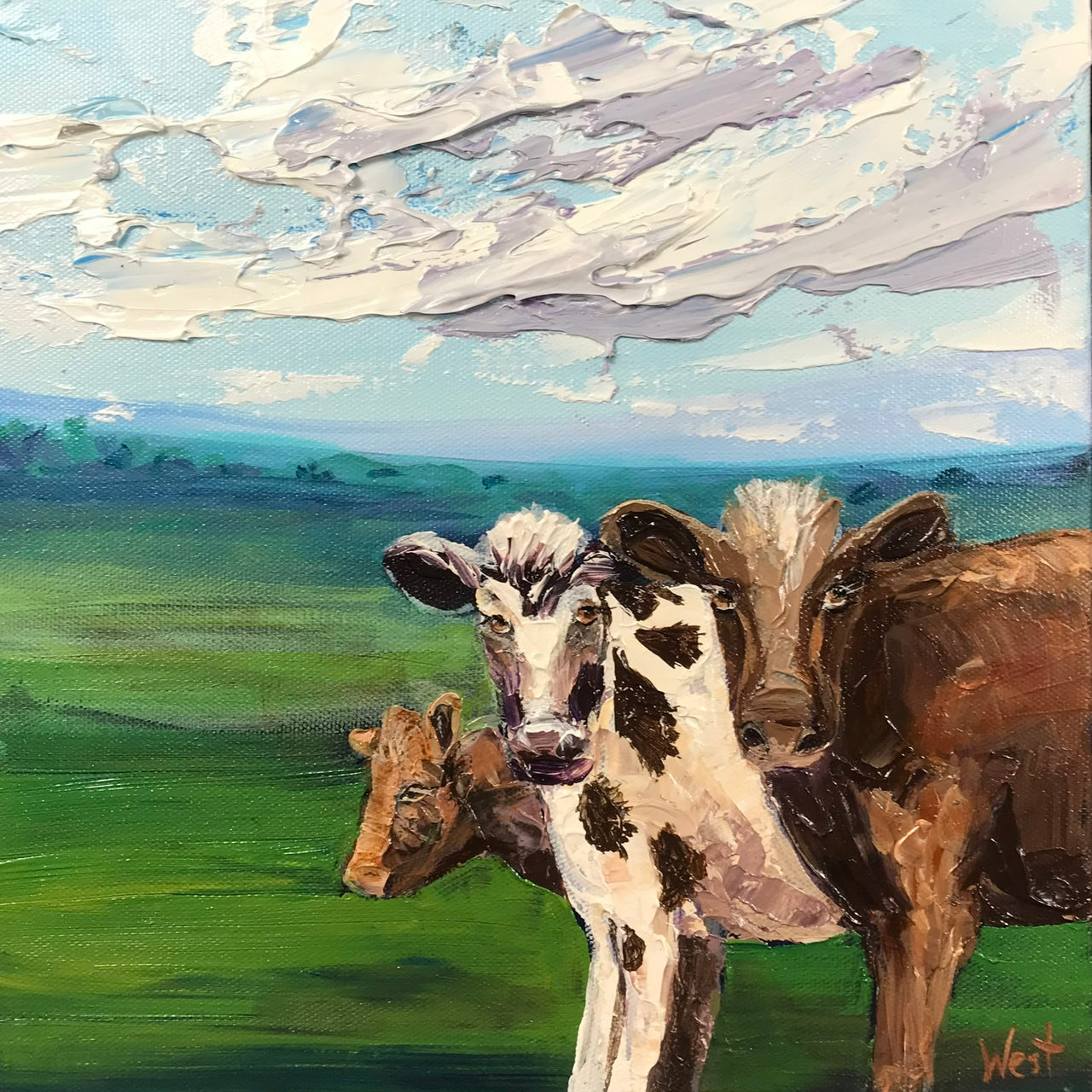 "Quiet Company" - Original Artwork