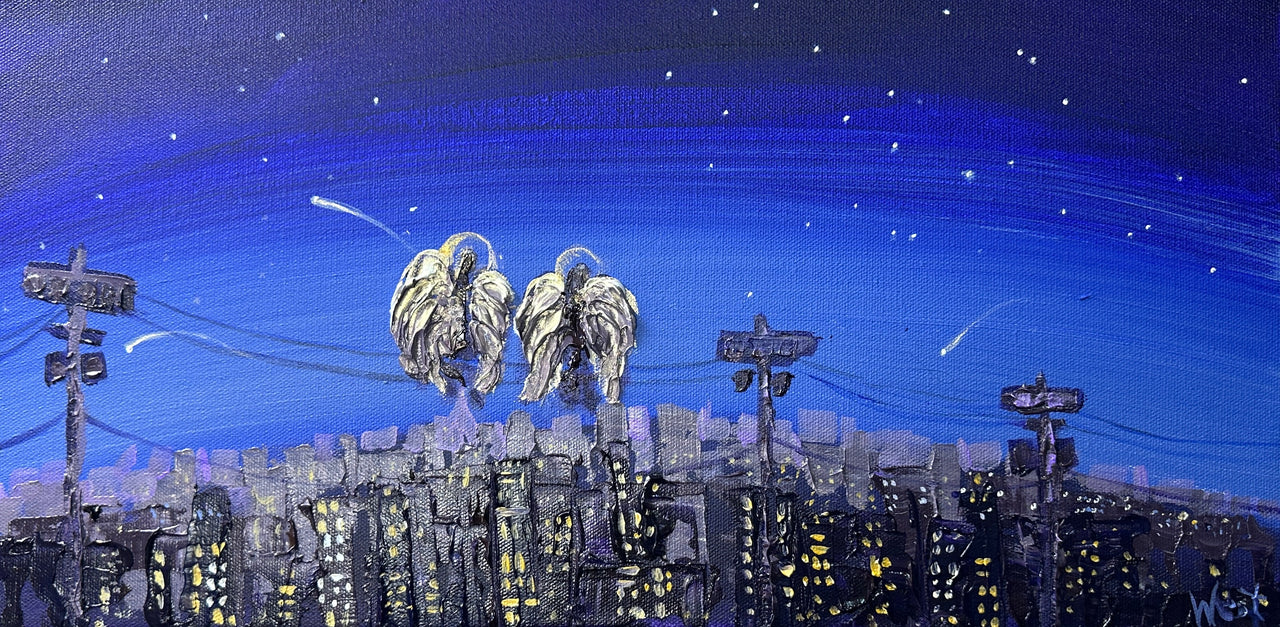 "Angels of the Skyline" - Original Artwork