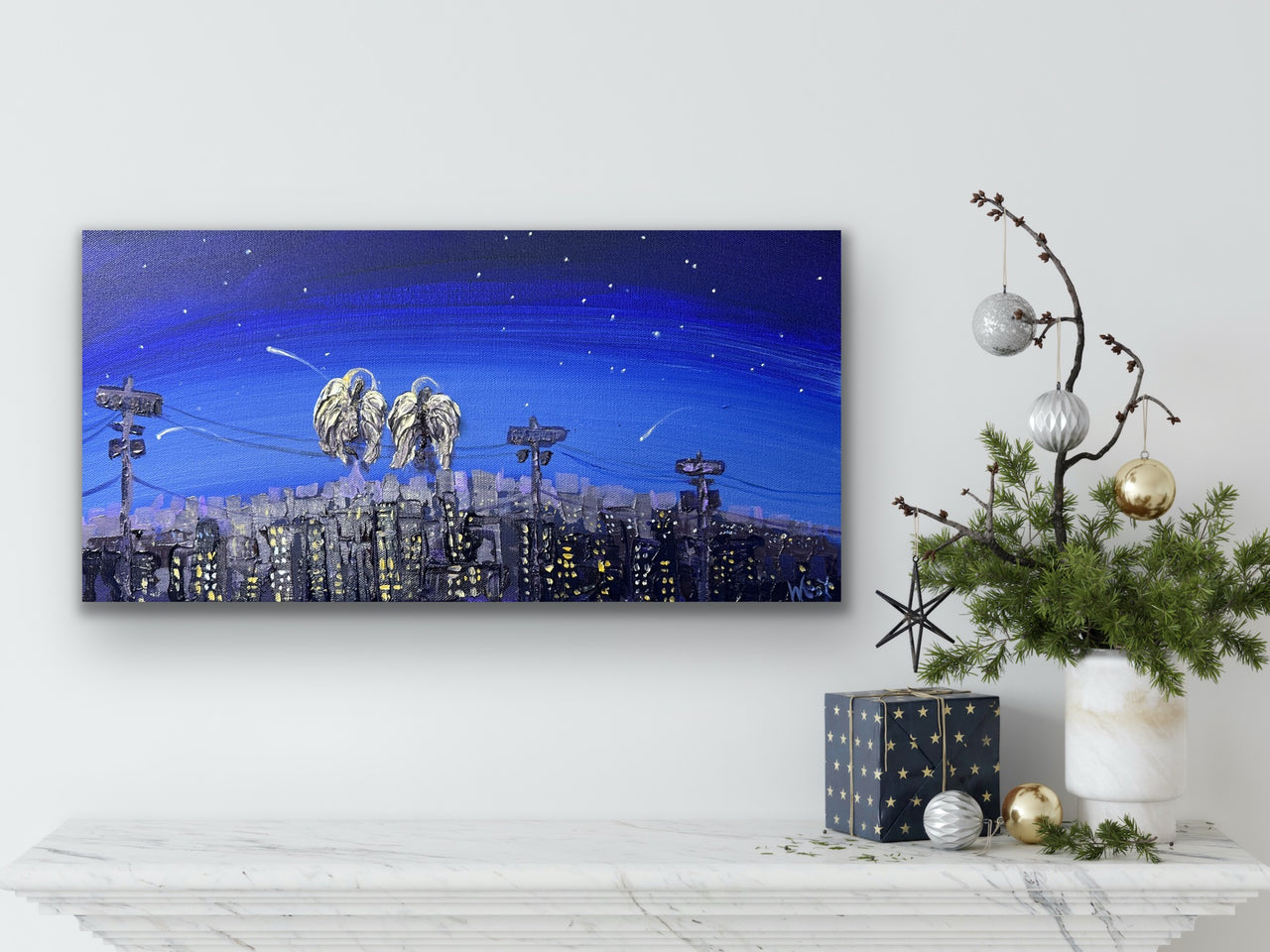 "Angels of the Skyline" - Original Artwork