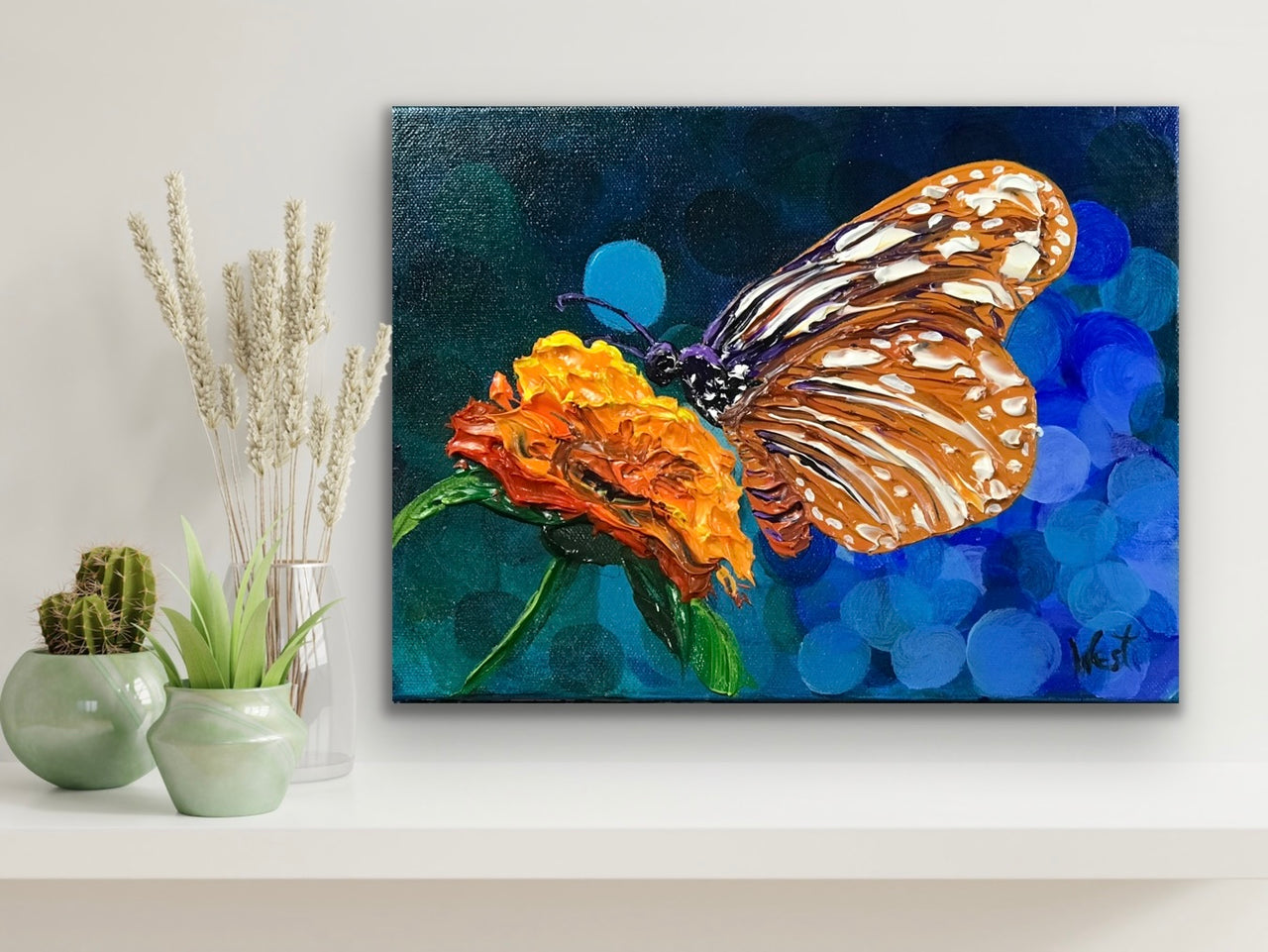 "Soft Landing" - Original Artwork