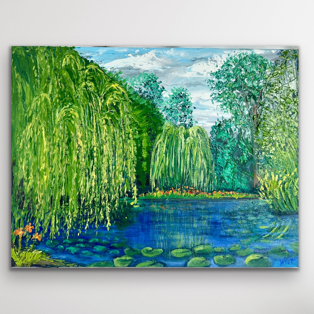 "Tranquil Willows"- Artwork