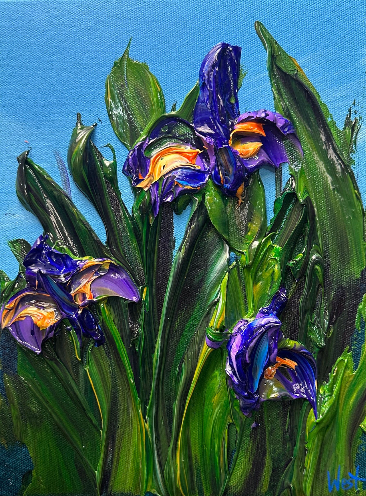 "Velvet Petals" - Original Artwork