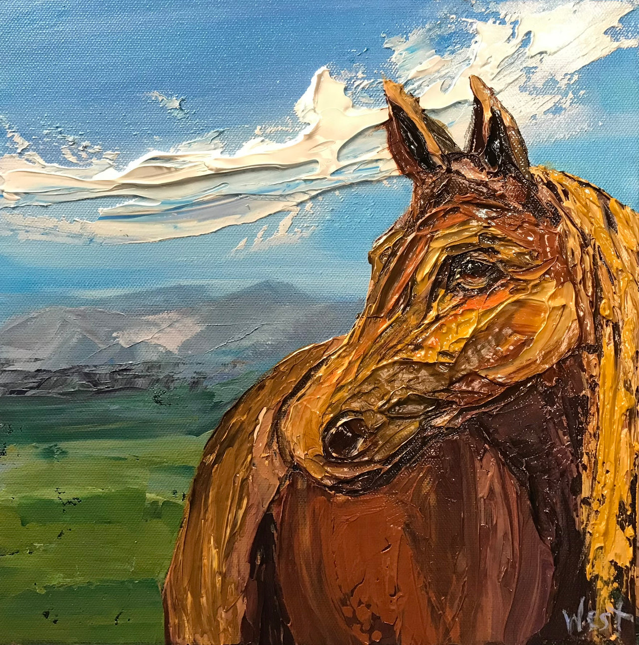 Watching the Winds - Original Artwork