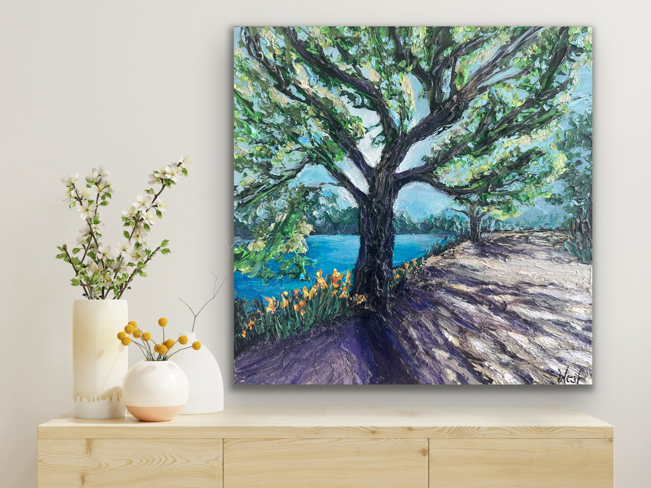 "Where the Light Falls" - Original Artwork