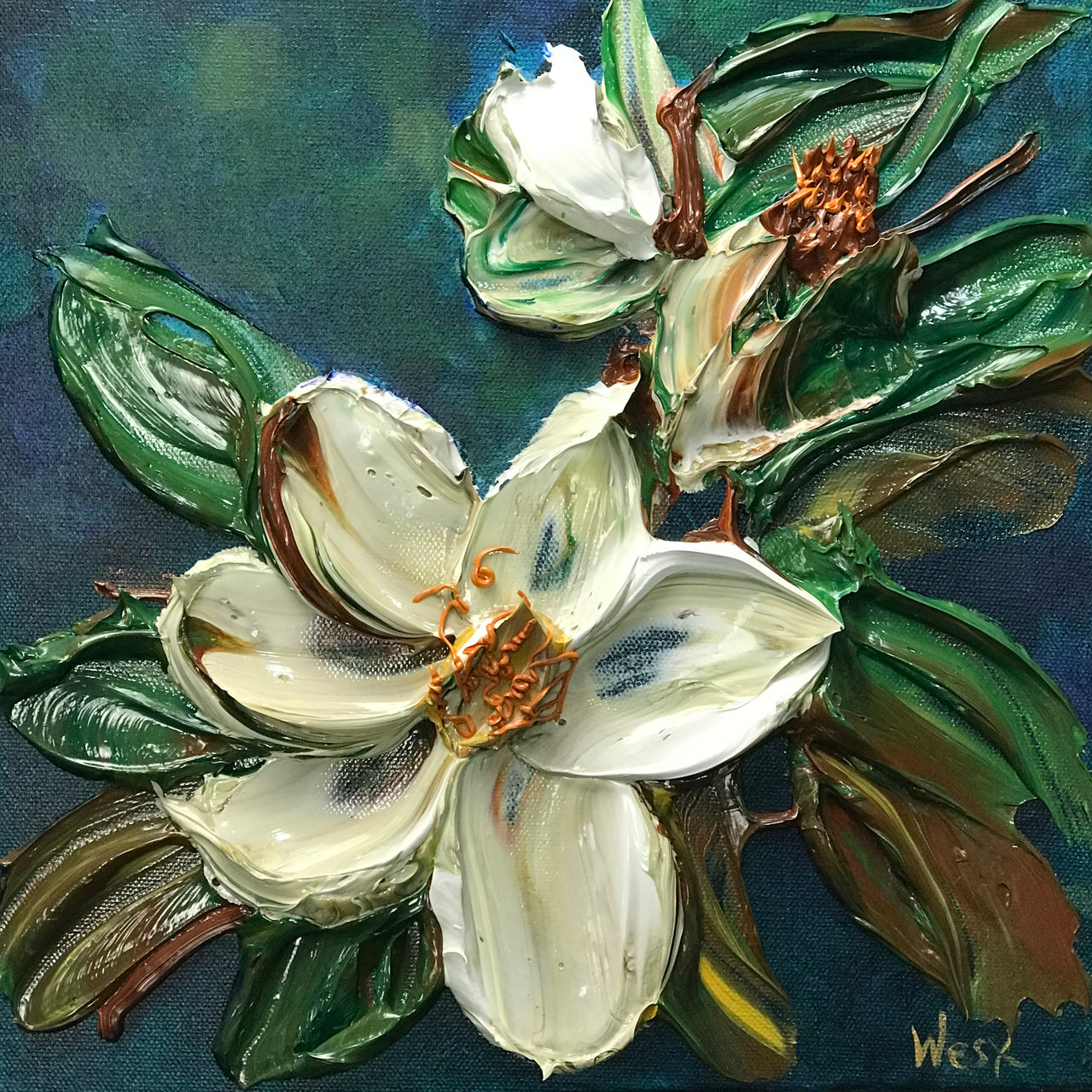 "Whispers in White" - Original Artwork