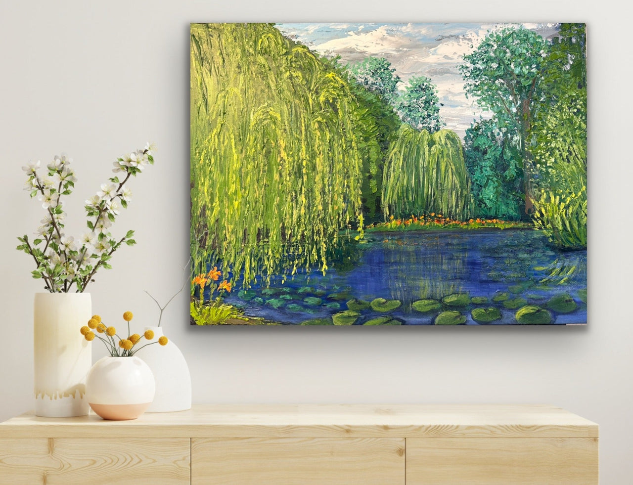 "Tranquil Willows"- Artwork