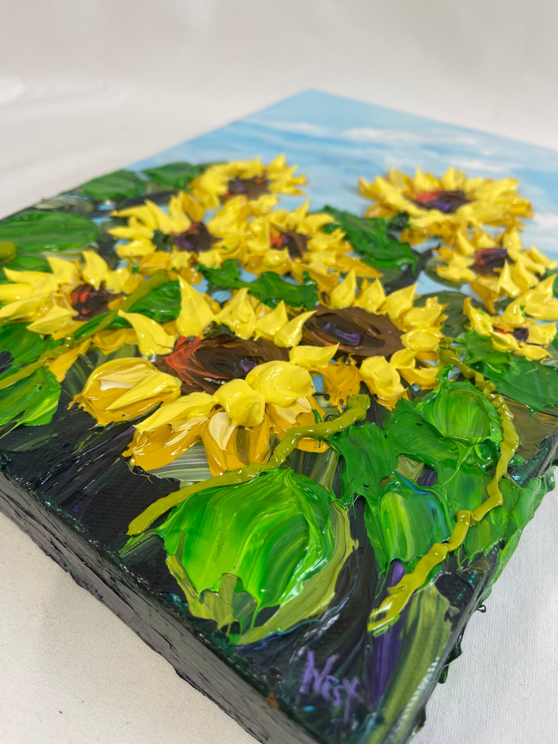 Sharon West Art Sunflowers