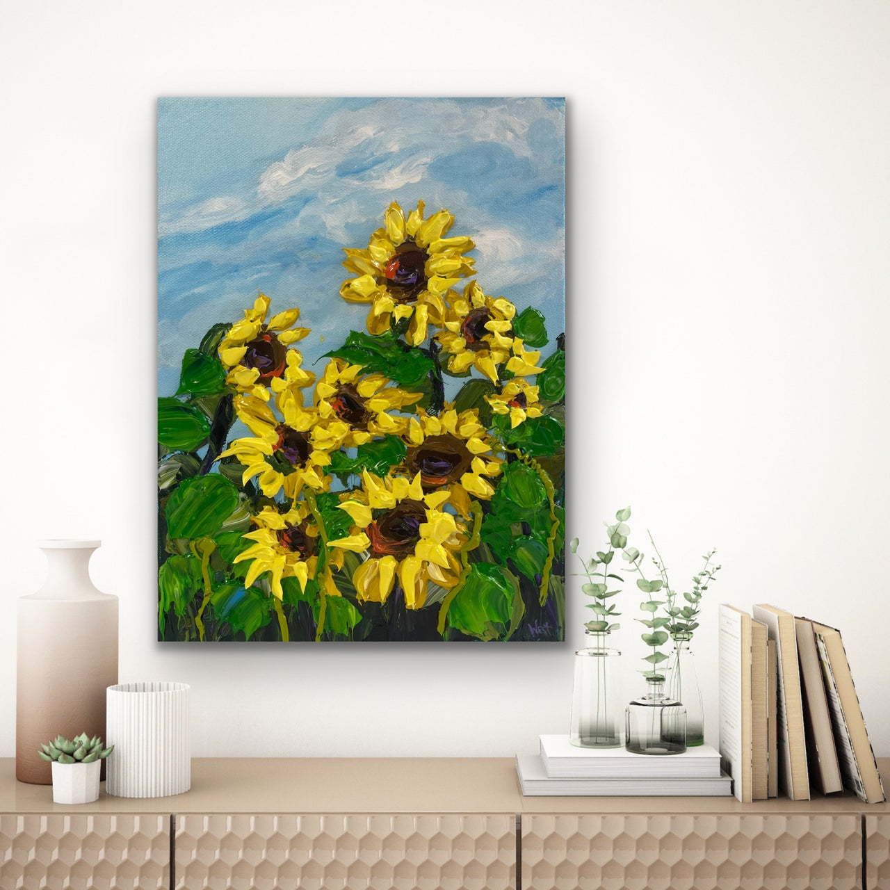 "Sunflower Serenade" - Artwork