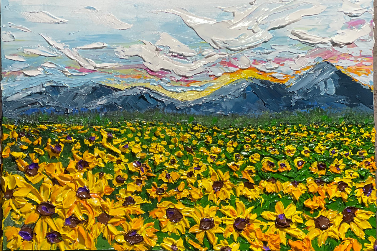 "Sunflowers for Peace"- Artwork