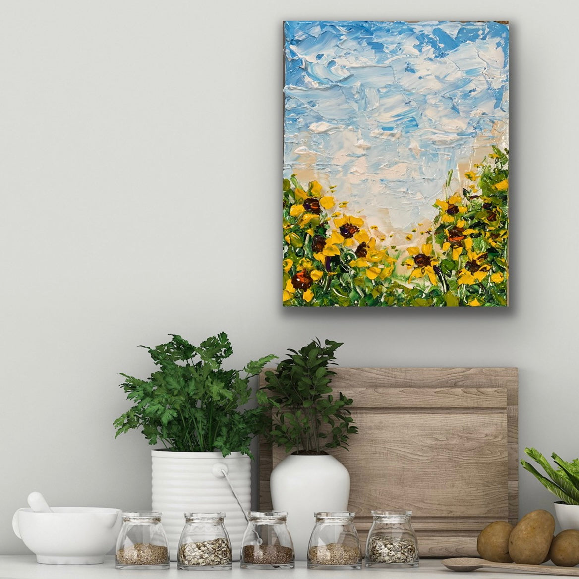 “Sunflowers for Peace"- Artwork