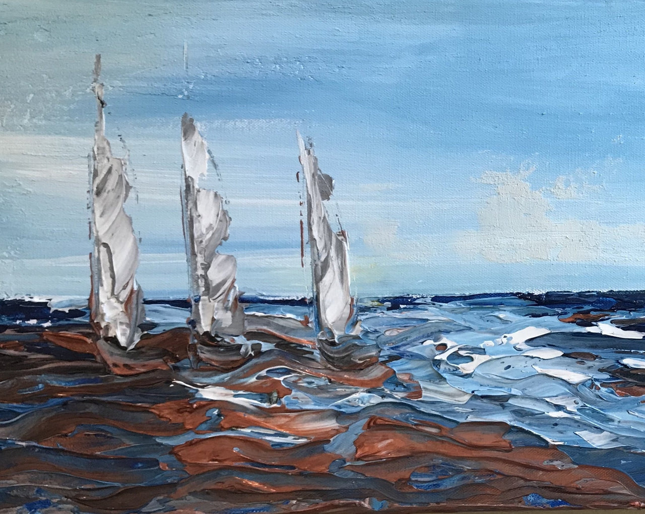 "Copper Sails"- Artwork