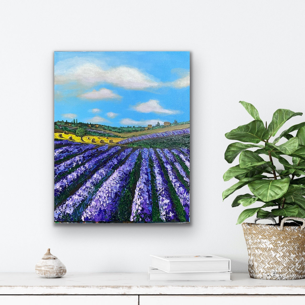 "Lavender Field of Provence"- Artwork