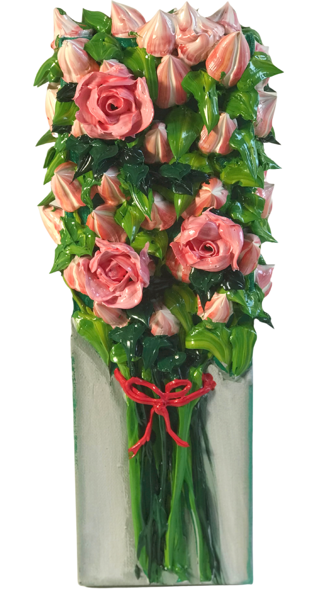 Sweet Rose & Tulips -  Lusciousworks™ Bouquet Art