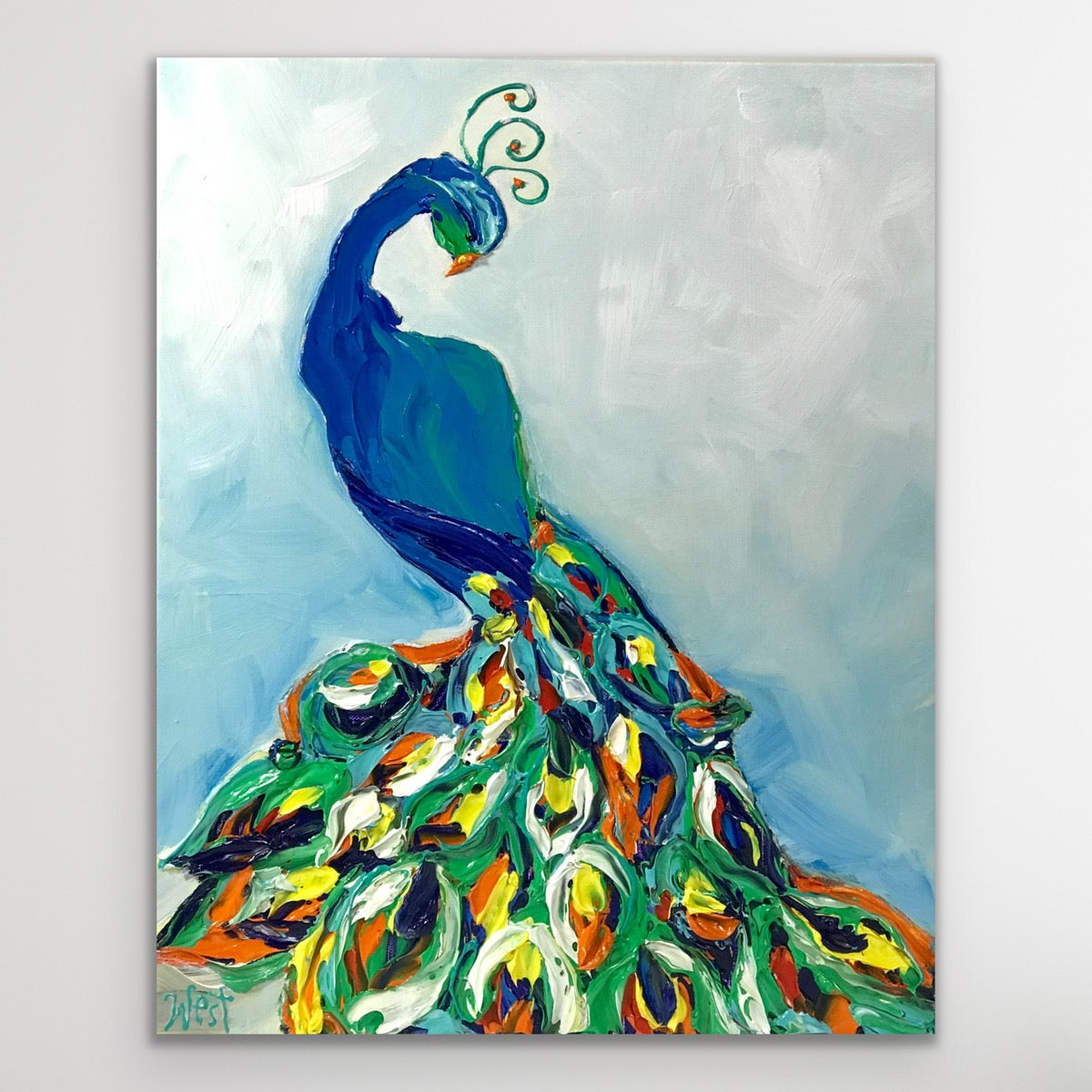 "Peacock Love” -Artwork