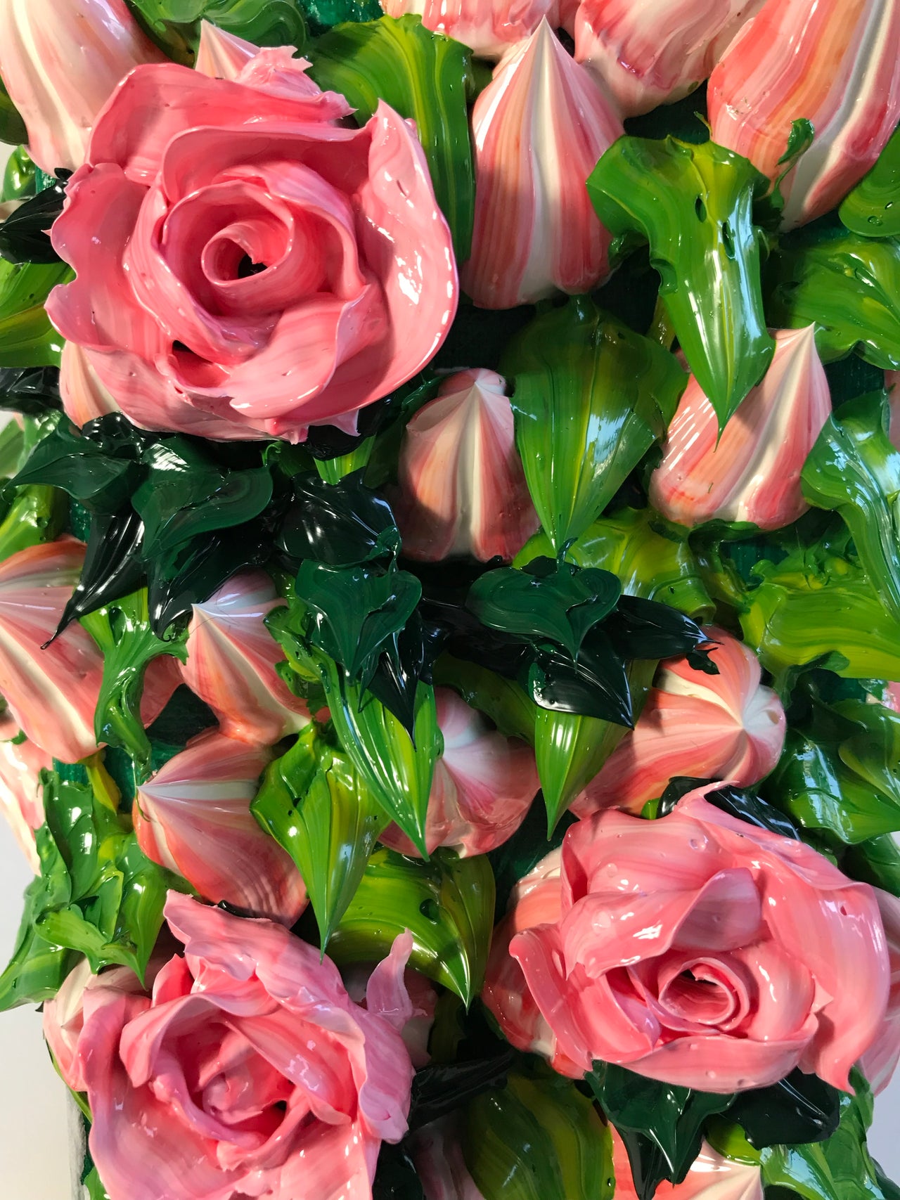 Sweet Rose & Tulips -  Lusciousworks™ Bouquet Art
