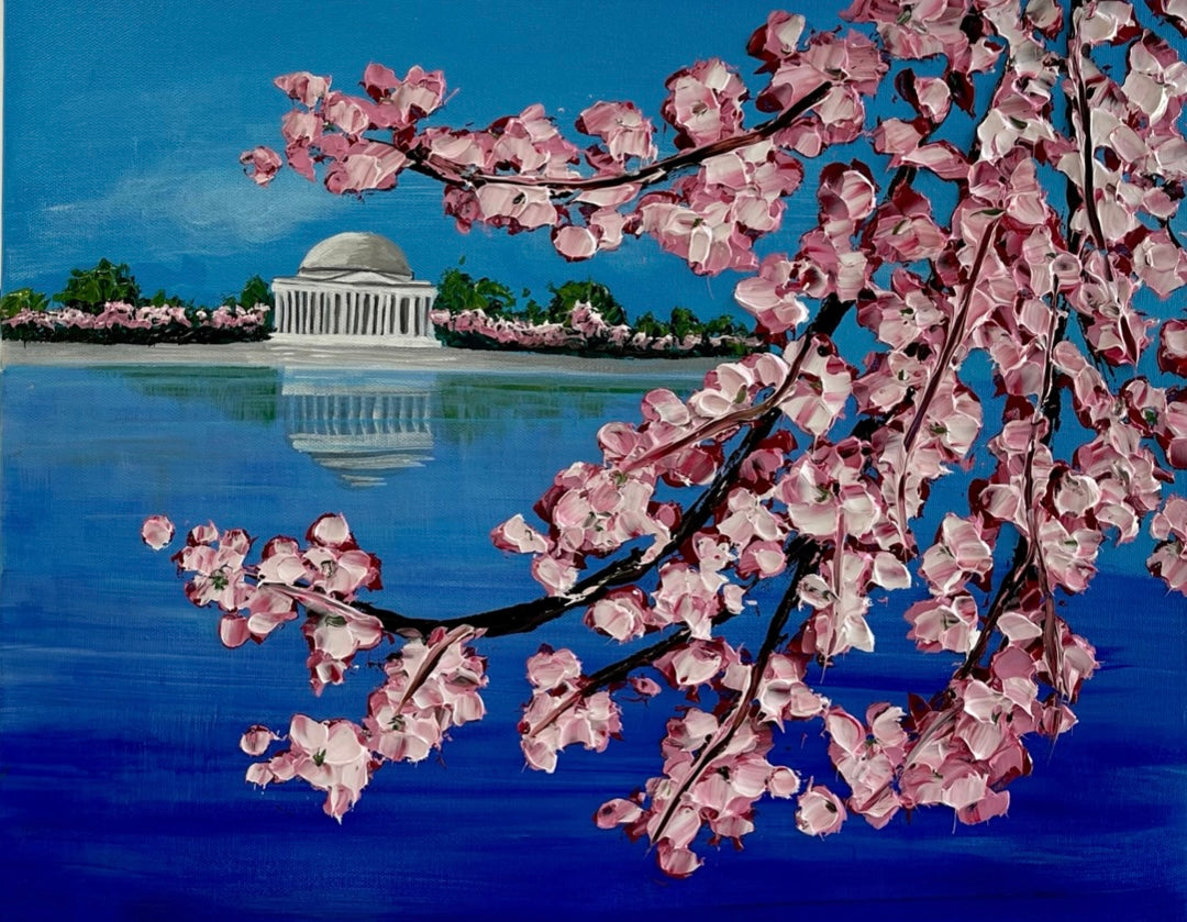 “The Cherry Blossoming "- Artwork